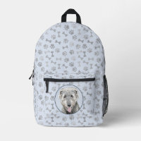 Pintura de Irish Wolfhound - Arte de perro origina