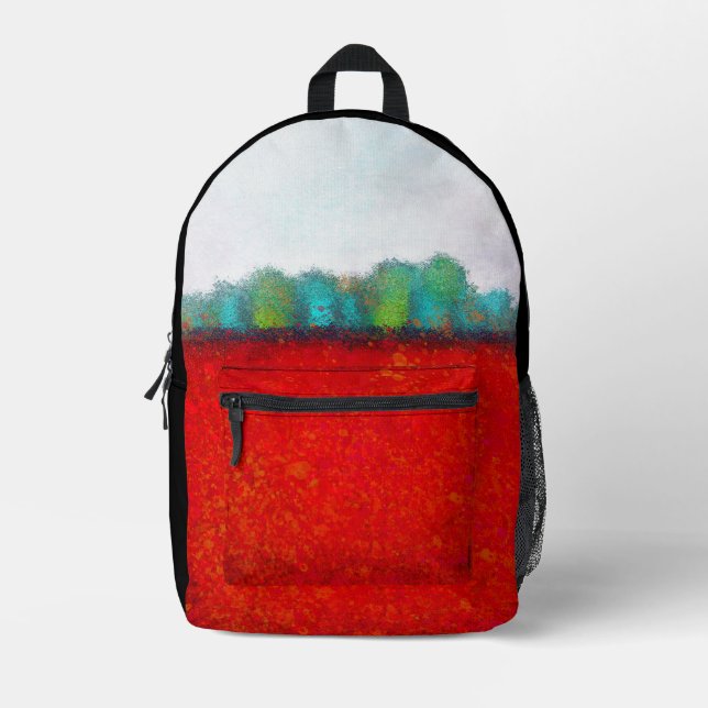 Mochila Impresa Pintura de Kim Niles (Anverso)