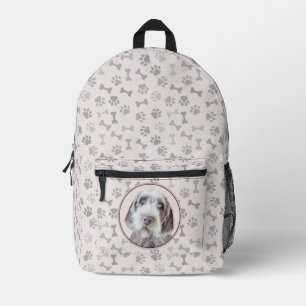 Mochila Impresa Pintura de parrillada con hilo musical - Arte de p