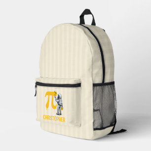 Mochila Impresa Pintura personalizada de astronauta genial símbolo