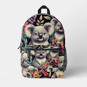 Mochila Impresa Pintura vintage de Cute Koala