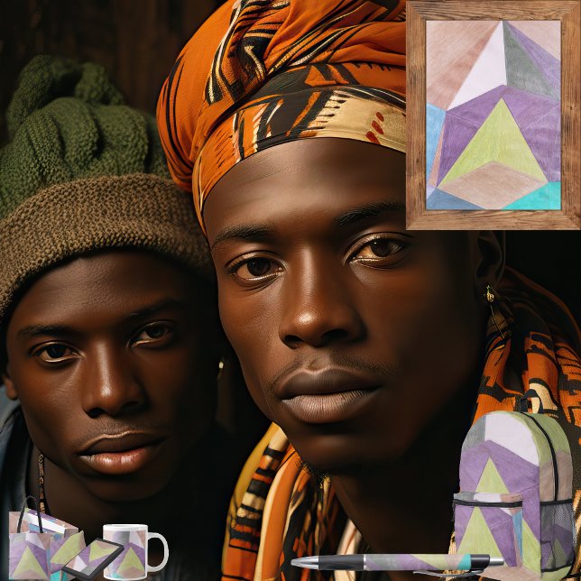 Mochila Impresa Pirámide (Get the full "Pyramid" collection at: https://bit.ly/SmartArtZazzle. )
