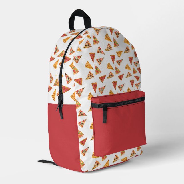 Mochila Impresa Pizza Slices (Esquina izquierda trasera)