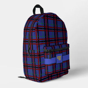 Mochila Impresa Placa con Tono de Jewel
