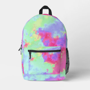 Mochila Impresa Placa de pintura arco iris