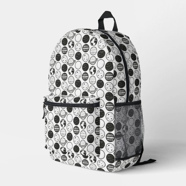Mochila Impresa Planetas (Esquina derecha trasera )