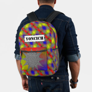 Mochila Impresa Plasma moderna de Kenneth Yoncich
