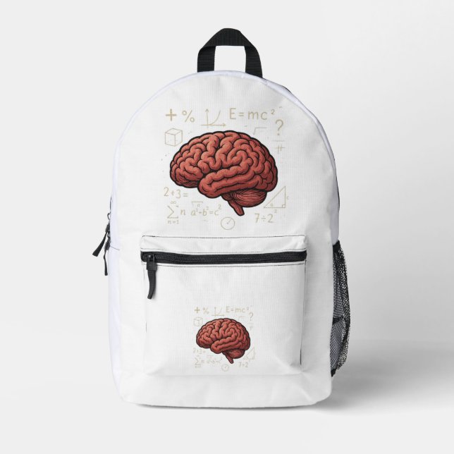 Mochila Impresa Poder cerebral (Anverso)