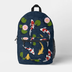 Mochila Impresa Pond Koi Fish