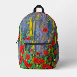 Mochila Impresa Poppies Back Pack