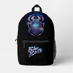 Mochila Impresa Poster teatral Blue Beetle Scarab