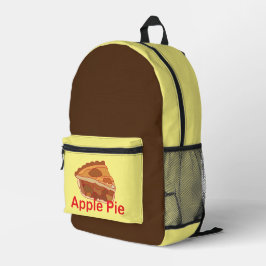 Mochila Impresa Postre de Apple Pie