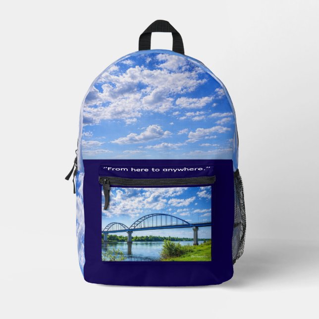 Mochila Impresa Print Cut Sew Bag (Anverso)