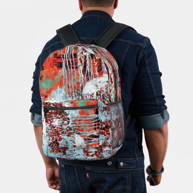 Mochila Impresa Print Cut Sew Bag – Corrosion Pulse (Insitu (Modelo))