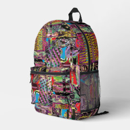 Mochila Impresa Print Cut Sew Bag – Urban Fractals