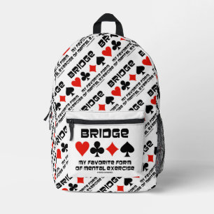 Mochila Impresa Puente Mi Forma Favorita De Ejercicio Mental 4 Tra