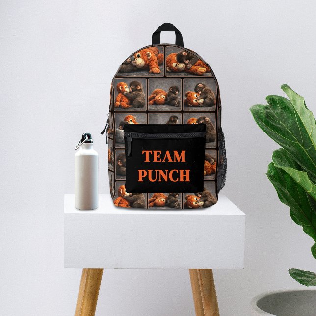 Mochila Impresa Punch Baby Monkey (Subido por el creador)