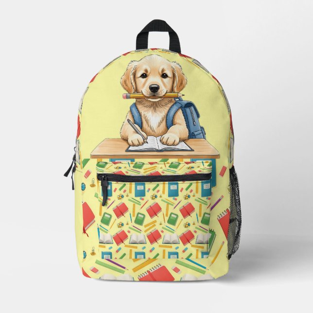 Mochila Impresa Pup in Class Ready to Pass (Anverso)
