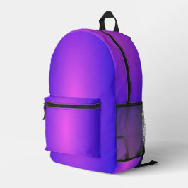 Mochila Impresa Púrpura