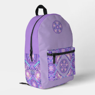 Mochila Impresa Púrpura W1