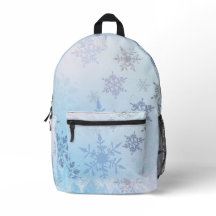 Purpurina Snowflake Snowy Mountain Winter