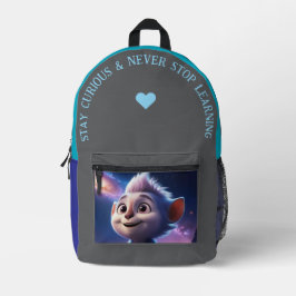 Mochila Impresa Quédate Curioso...