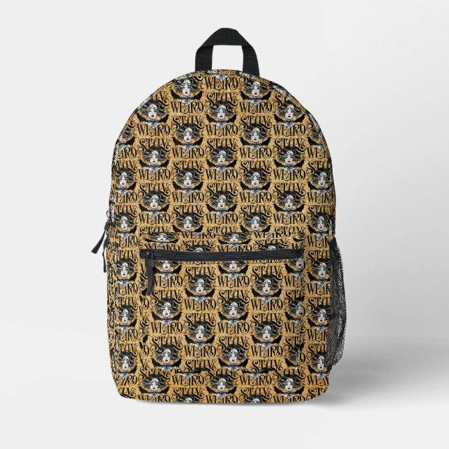 Mochila Impresa Quédate raro (Anverso)