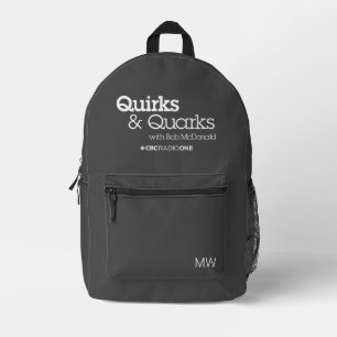 Mochila Impresa Quirks y cuartos de CBC