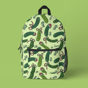Mochila Impresa Quirky Navidades festivos modelo de picaduras