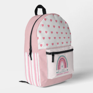 Mochila Impresa Rainbow Hello Second Grado