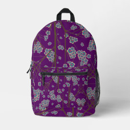 Mochila Impresa Ramas peculiares con espíritu en todas partes de l