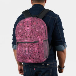 Mochila Impresa Raspberry Swirls