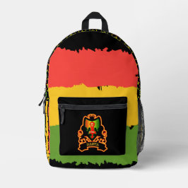 Mochila Impresa Rastafari Print Cut Sew Bag