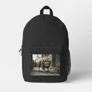 Mochila Impresa Rata monstruo