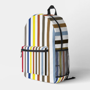Mochila Impresa Rayas coloridas de verano