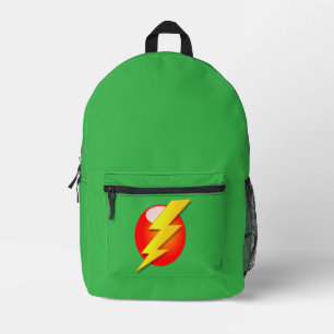Mochila Impresa Rayo amarillo