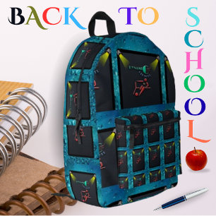 Mochila Impresa Rayo de brillo, potencia de fusión dinámica y prec