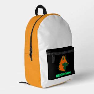 Mochila Impresa REAPARECER – Logo de Neon Gamer Fox