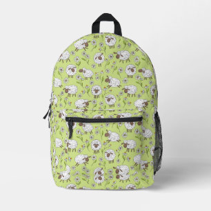 Mochila Impresa Recuento de ovejas en rocío de miel