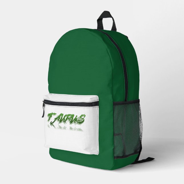 Mochila Impresa Reflexión de Taurus (Esquina derecha trasera )