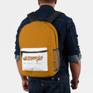 Mochila Impresa Reflexión Escorpio