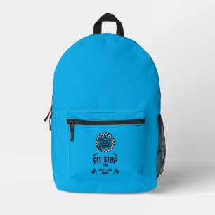 Mochila Impresa Regalo de carreras de coches de stock