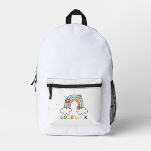 Mochila Impresa Regalo de vuelta al cole arcoiris Regalo para maes