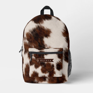 Mochila Impresa Regalo Personalizado de Vaquera con Estampado de V