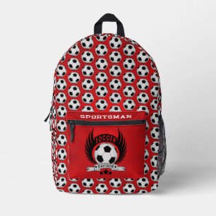 Mochila Impresa Regalos de Balón de Fútbol para Niños   Chicos de 