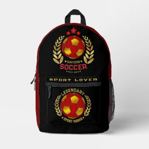 Mochila Impresa regalos de fútbol para adolescentes