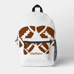 Mochila Impresa Regalos para niños y hombres con nombre deportes r