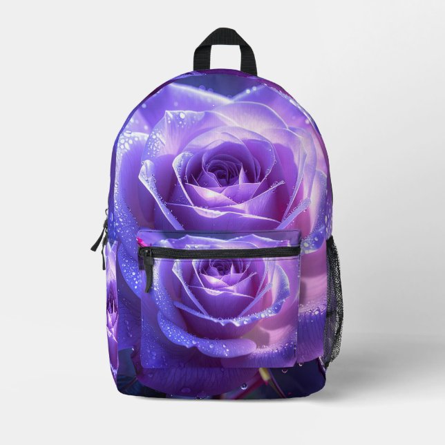 Mochila Impresa Reina de las Rosas (Anverso)