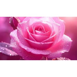 Mochila Impresa Reina de las Rosas (edición magenta rosa)