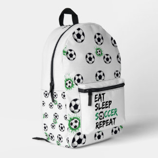 MOCHILA IMPRESA REPETIR EL FÚTBOL DEL SUEÑO